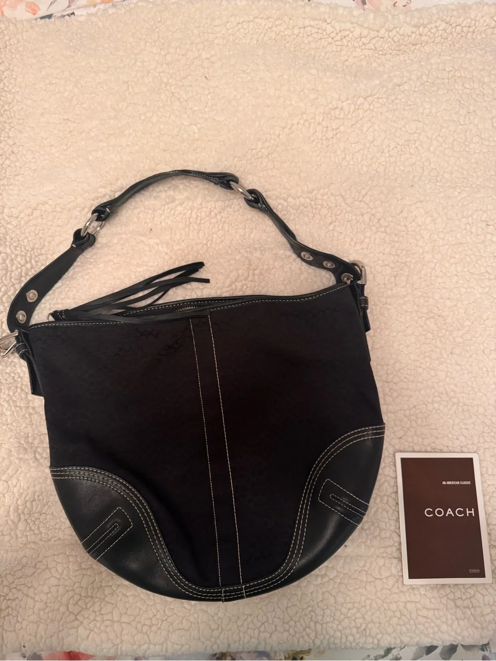 Coach crescent shoulder